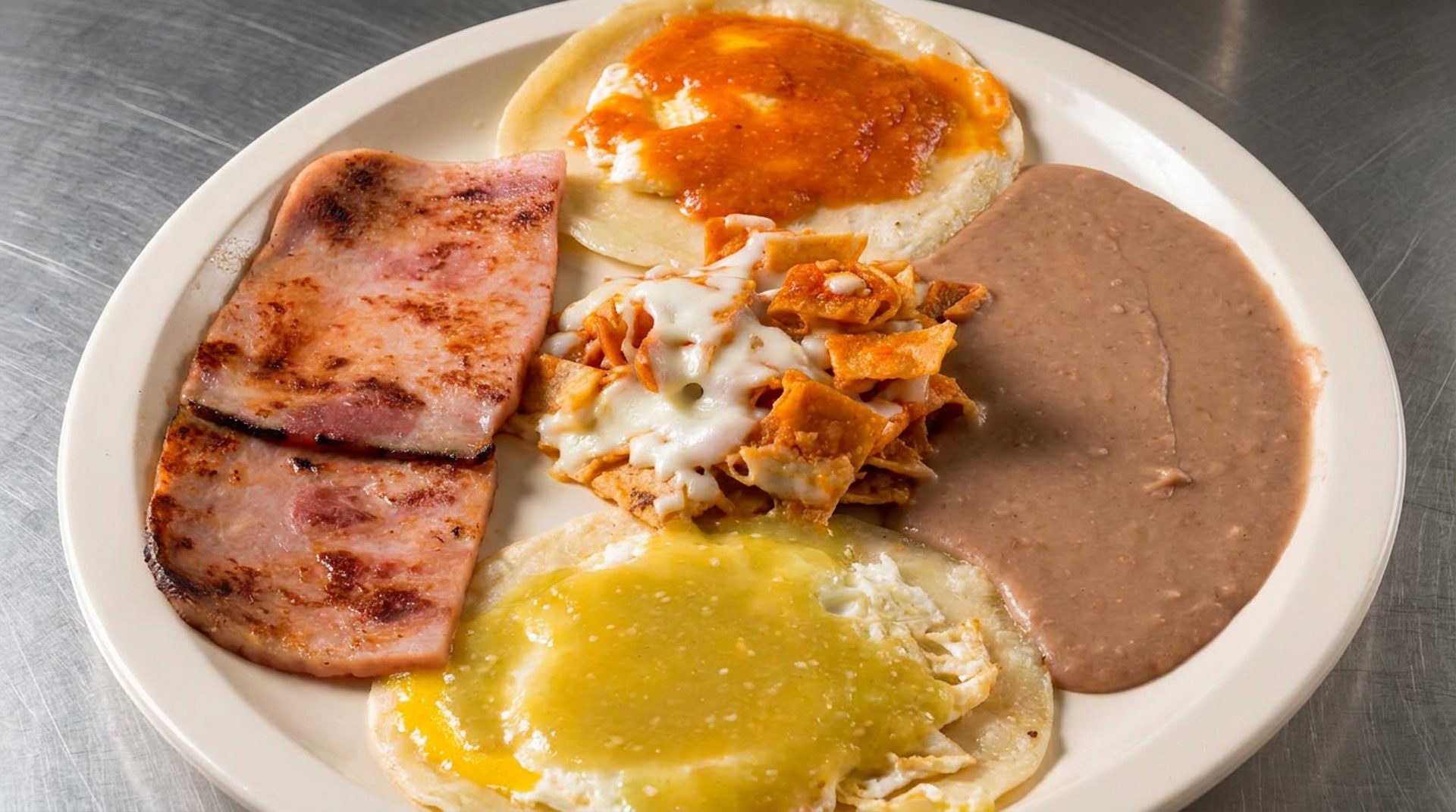 Breakfast plates